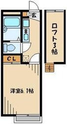 レオパレスササ井の物件間取画像